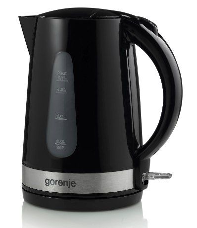 Gorenje | Kettle | K17BK | Standard | 2200 W | 1.7 L | Plastic/ metal | 360° rotational base | Black